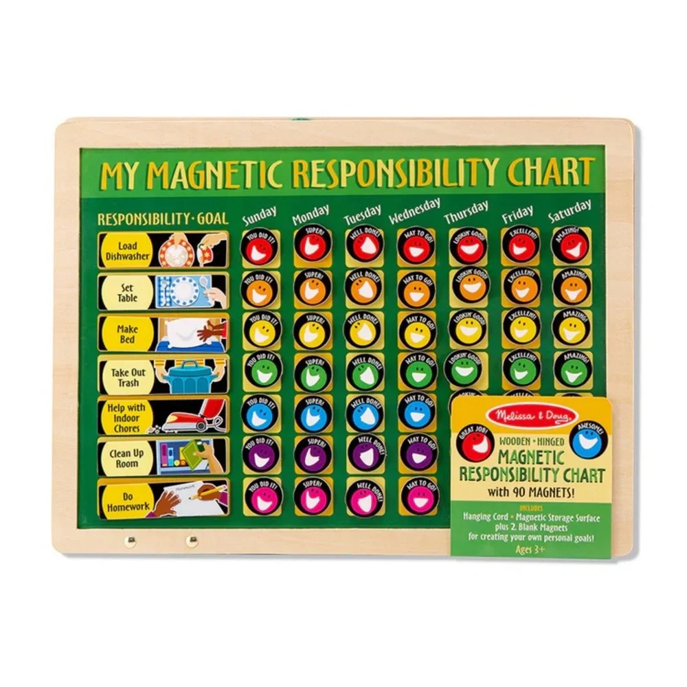 Melissa & Doug Magnetic Responsibility Chart